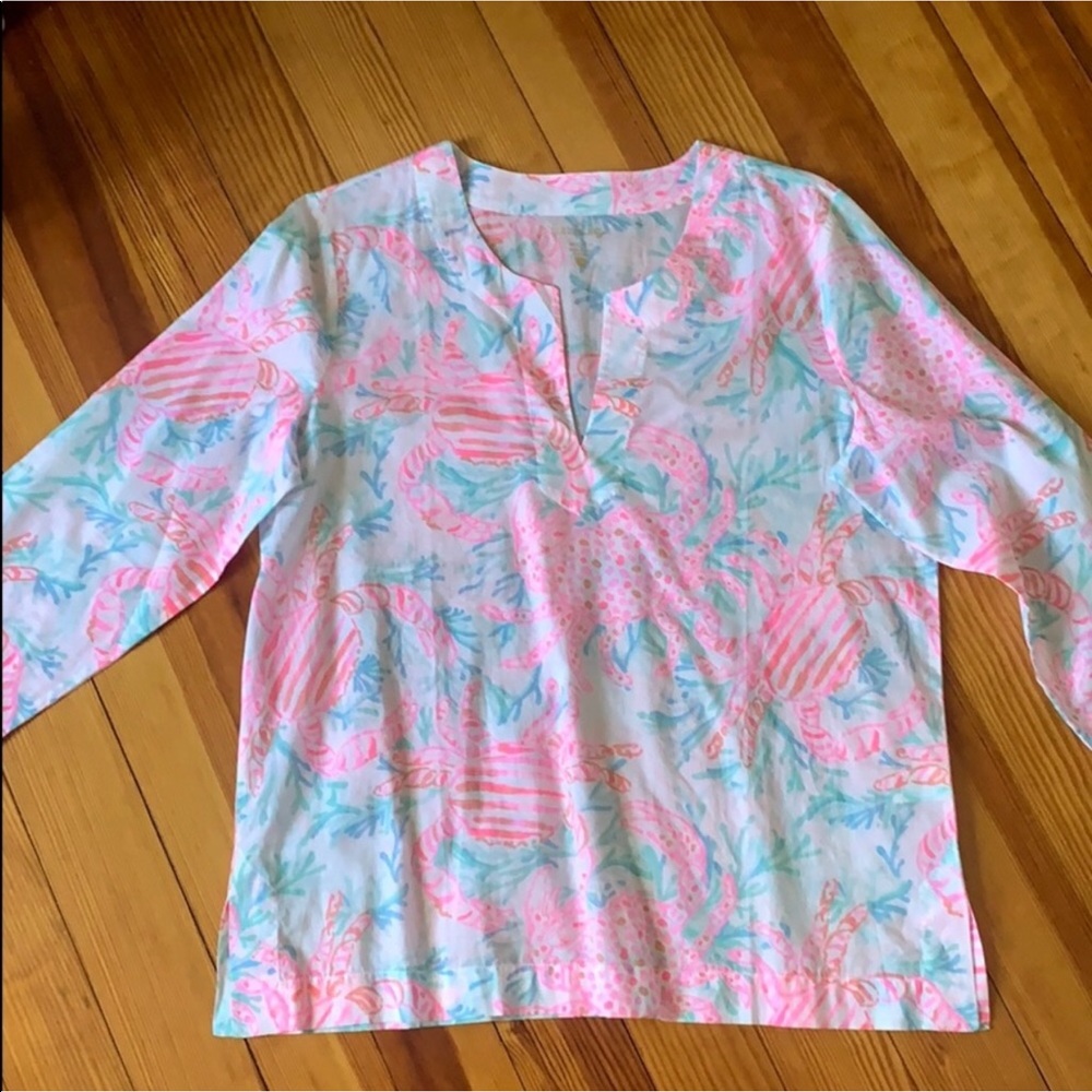 Lilly Pulitzer Amelia Island Tunic XL NWT